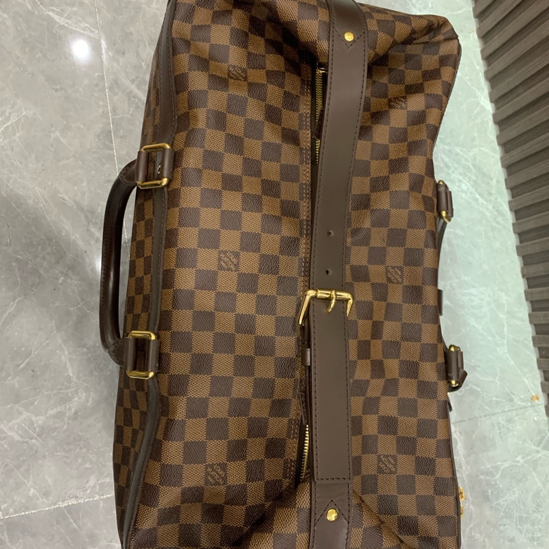 LV/路易威登 棕棋盤格 手提拉桿行李箱 尺寸;50*30*27-7