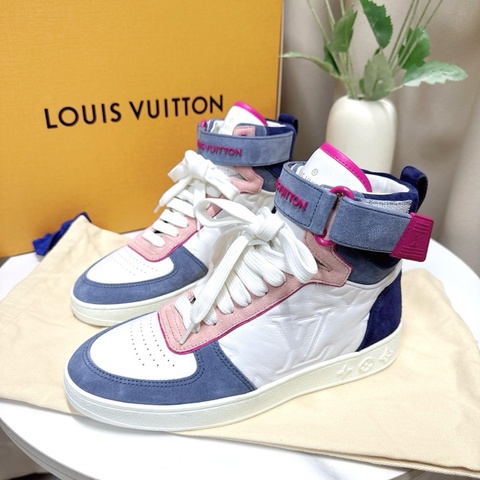 閒置新 Lv路易威登 休閒高幫鞋 36碼  閒置 未使用  有塵袋鞋盒