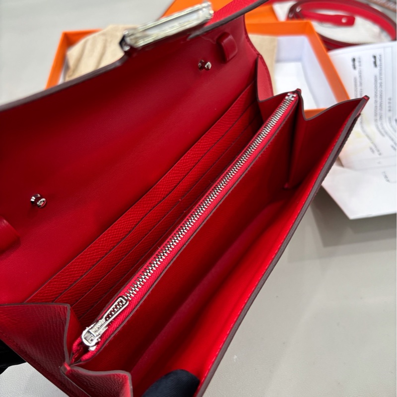 🌈Hermes❤️Constance to go❤️S3心紅色琺瑯扣❤️全新閑置🌈全套有單🌈Epsom皮🌟愛馬仕🌟-4