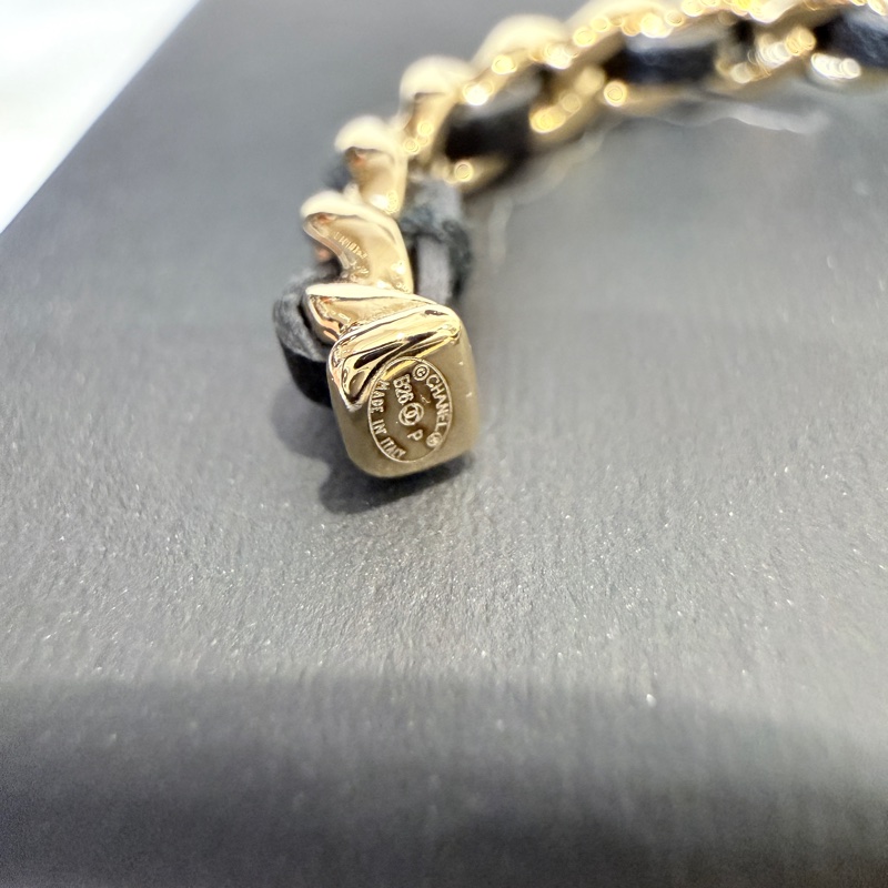 Chanel✨2026皮穿鏈耳釘針式耳環-17