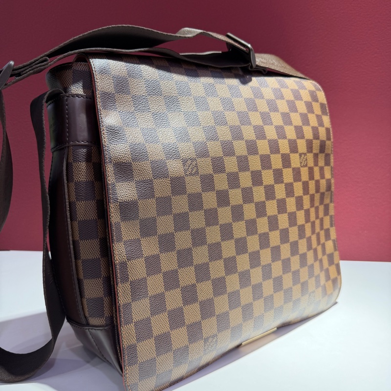 LV 路易威登 格子 單肩包 男款 尺寸:34x10x30cm無附件-1