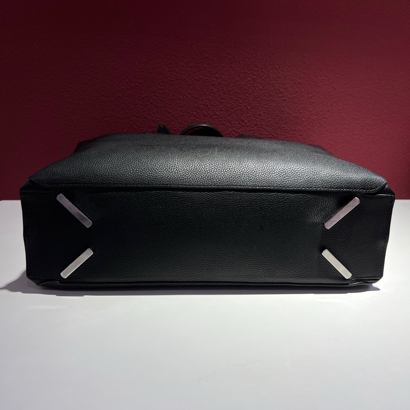 羅意威/Loewe Goya Business系列 黑色粒面小牛皮 手提包 公文包 尺寸:38.5*11*27.5 cm-4