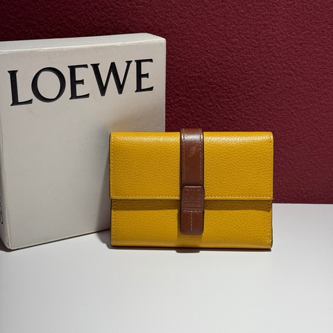 羅意威/Loewe  黃色 錢包 124.12.S86-3934