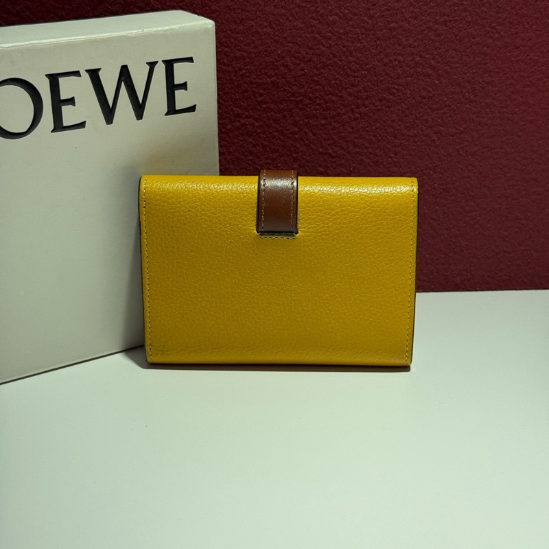 羅意威/Loewe 黃色 錢包 124.12.S86-3934-3