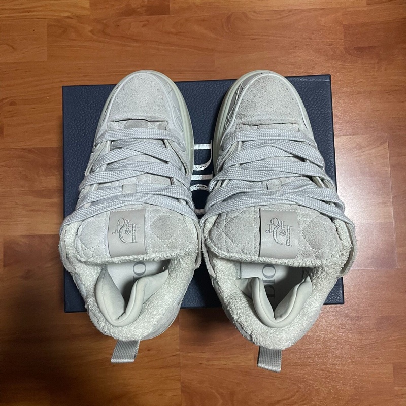 迪奧Dior x DERL限量款b9s Oblique 奶油白 40碼-5