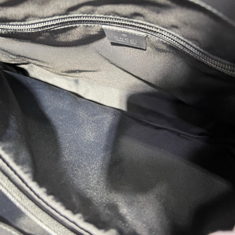 古馳/Gucci 經典老花黑色壓印 黑色牛皮公文包 手提包 尺寸:42 x 9 x 32 cm-7