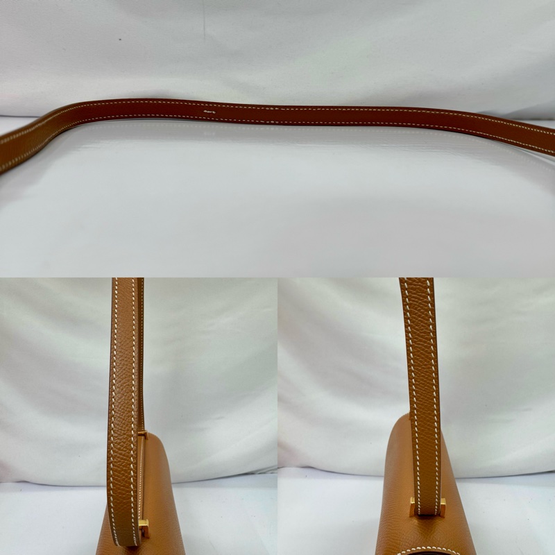 愛馬仕 HERMES  Constance 18 迷你款 Epsom 金棕色 金扣 D刻-5