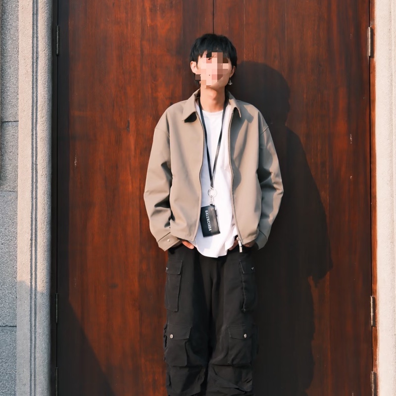 BALENCIAGA 巴黎世家 黑色 掛脖 吊繩 證件夾 證件包 卡包 卡夾 零錢包 皮夾 錢夾-4