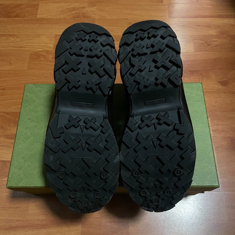 Burberry巴寶莉時尚運動鞋 棕色  41碼-8