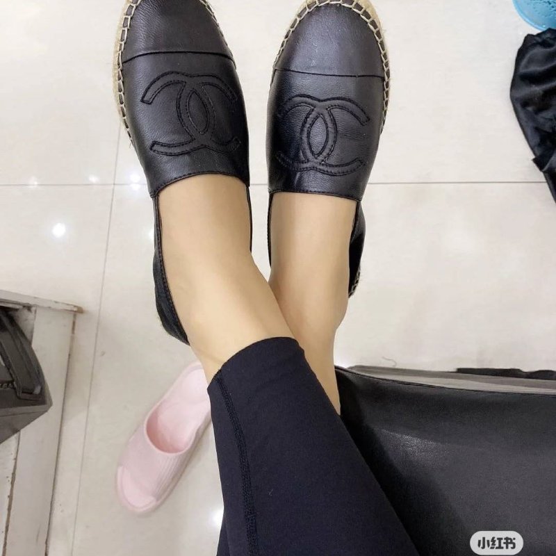 CHANEL   🎀現貨實拍 🎀香奈兒 漁夫鞋~二手(38)號-7