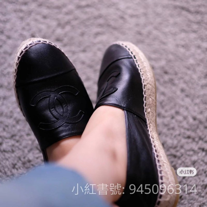 CHANEL   🎀現貨實拍 🎀香奈兒 漁夫鞋~二手(38)號-8