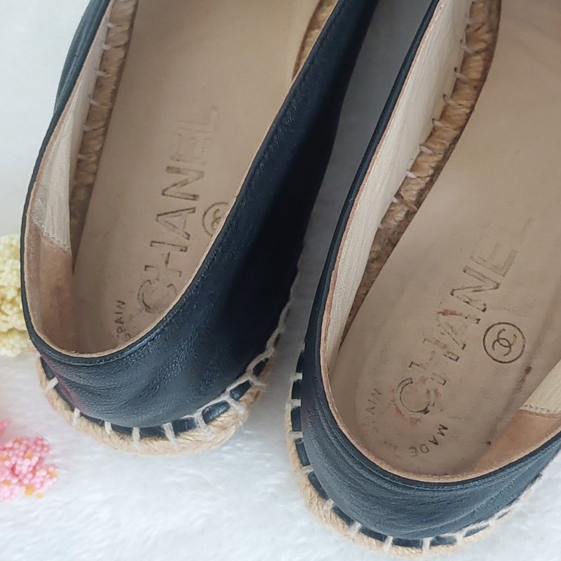 CHANEL   🎀現貨實拍 🎀香奈兒 漁夫鞋~二手(38)號-55