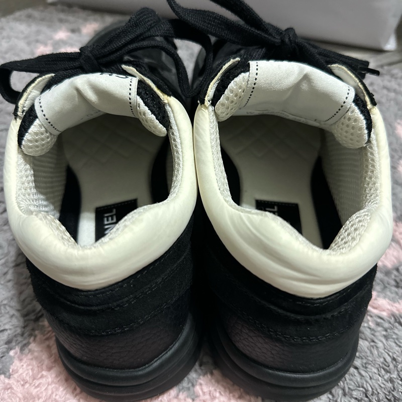 CHANEL 球鞋 38半 黑-4