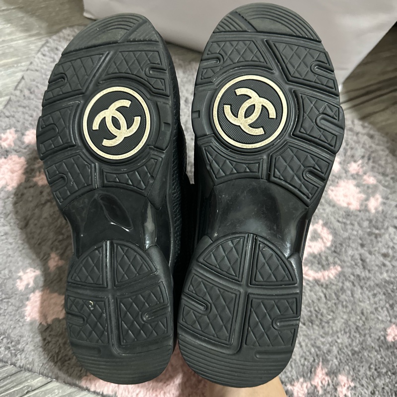CHANEL 球鞋 38半 黑-5