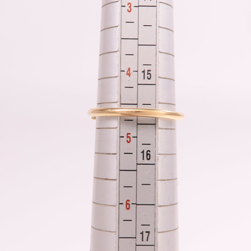 TIFFANY&CO 18K玫瑰金T Diamond Wire Ring鑽石戒指US#4.5-6