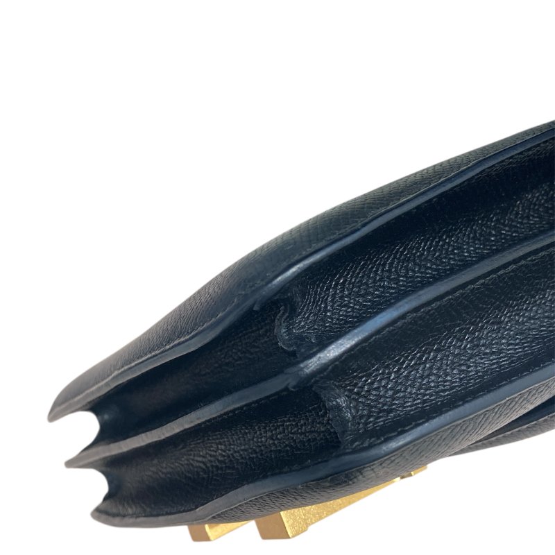 Hermès 愛馬仕 ConstanceBag 18 Epsom皮 黑色 金扣-7