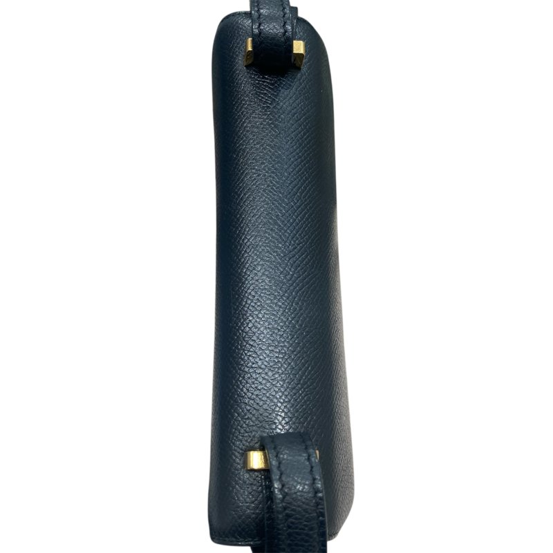 Hermès 愛馬仕 ConstanceBag 18 Epsom皮 黑色 金扣-9