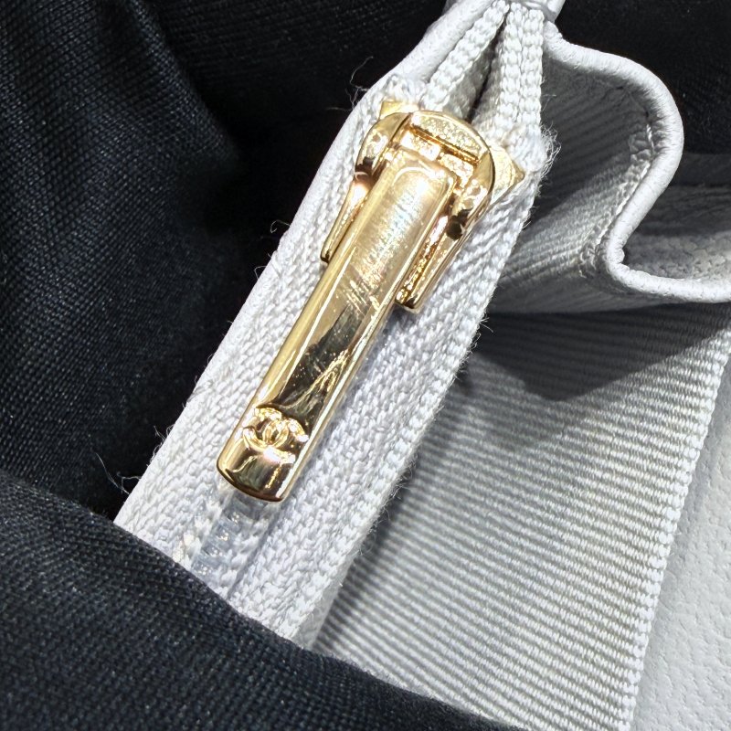 CHANEL 香奈兒 AP0214 Classic Flap Card Holder 羊皮 零錢包 莫蘭迪色 淡金釦-8