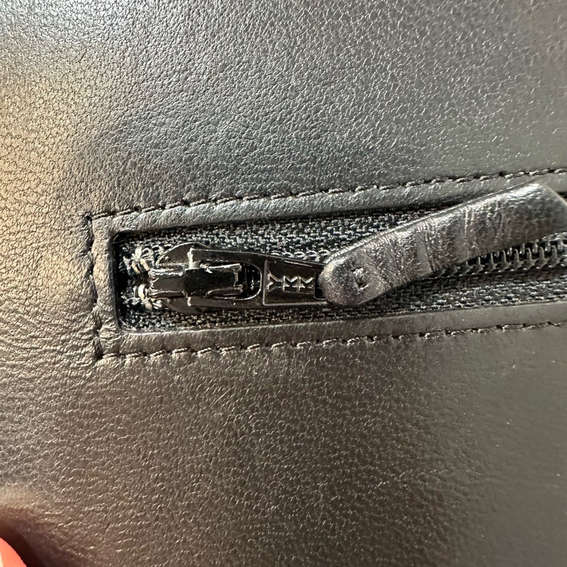 Chanel 黑皮銀釦格紋boy woc 斜背包-28