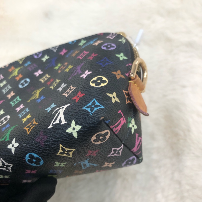 LV黑三彩化妝袋 XC035-7