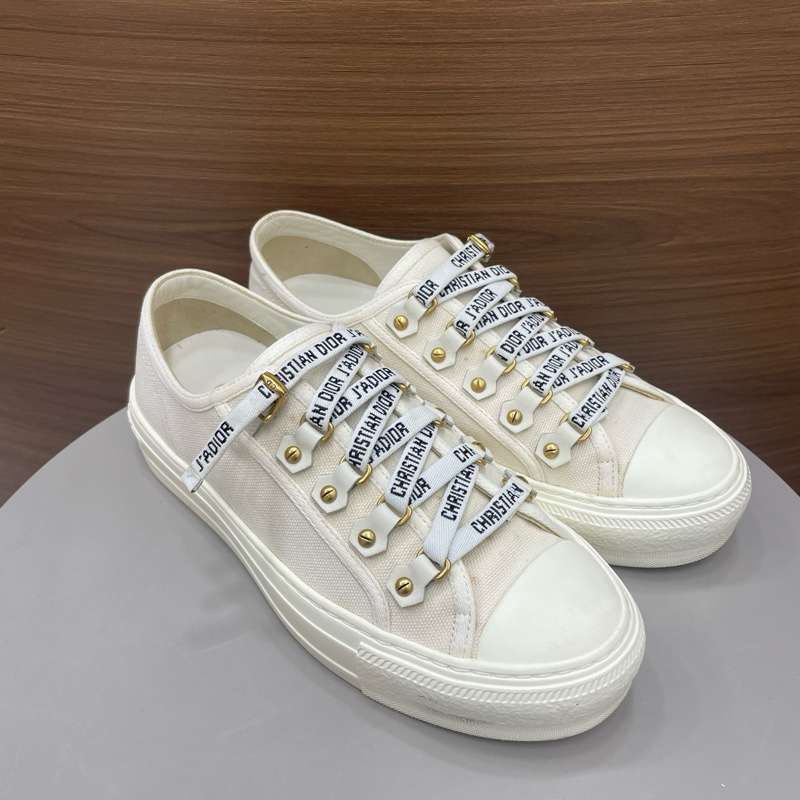 dior 迪奧｜帆布板鞋 附件：無 碼數：36.5 碼-0