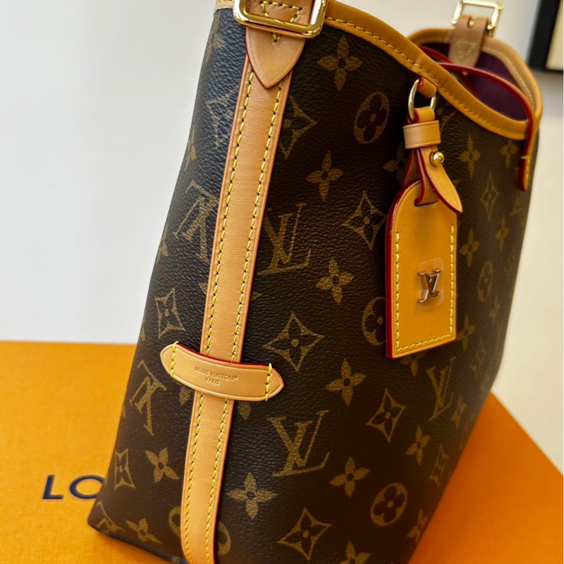 LV 路易威登 Carryall系列 斜挎包 / 單肩包 棕色 女款 小號 Carryall 小號-7