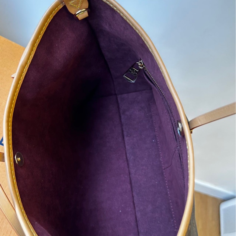 LV 路易威登 Carryall系列 斜挎包 / 單肩包 棕色 女款 小號 Carryall 小號-8