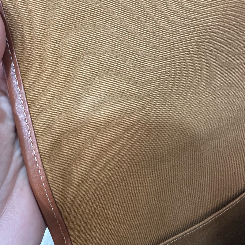 Celine 191502 老花凱旋門金釦馬鞍包 斜背包 folco triomphe-27