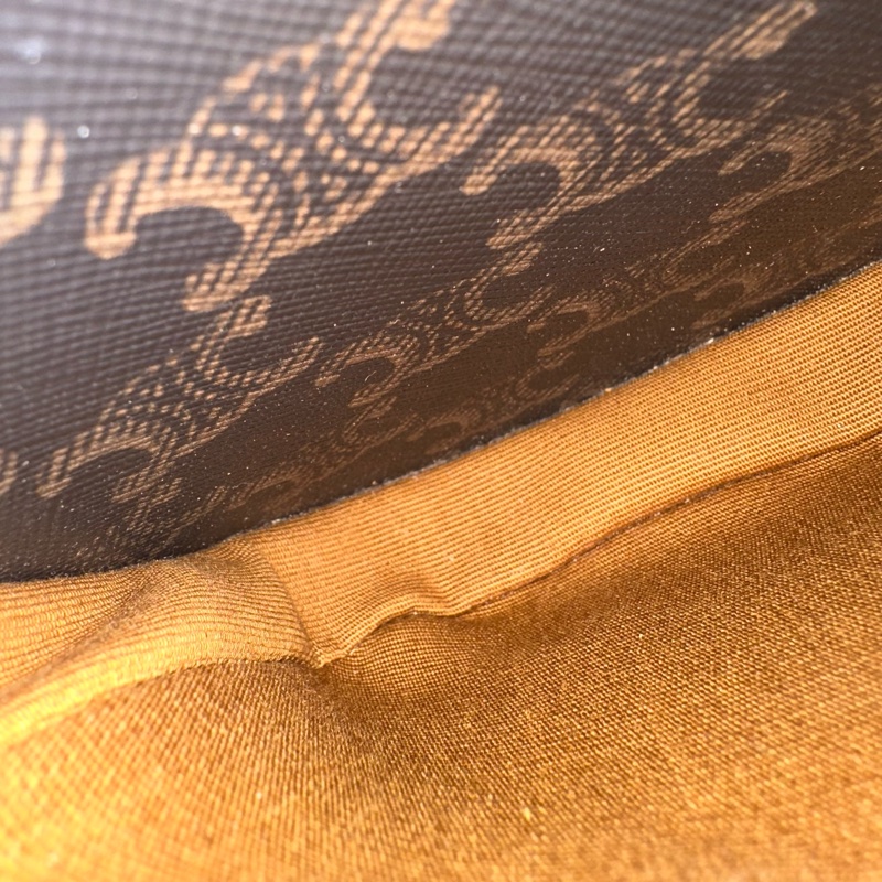 Celine 191502 老花凱旋門金釦馬鞍包 斜背包 folco triomphe-36