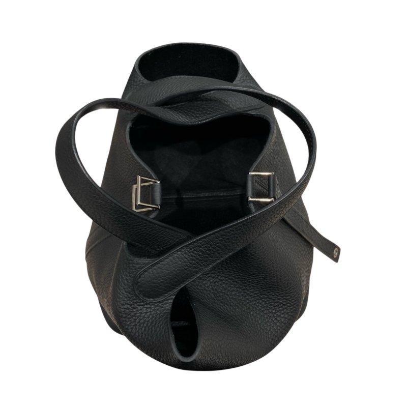 HERMES 愛馬仕 PICOTIN18 手提包 TC皮革 黑色 銀釦-5