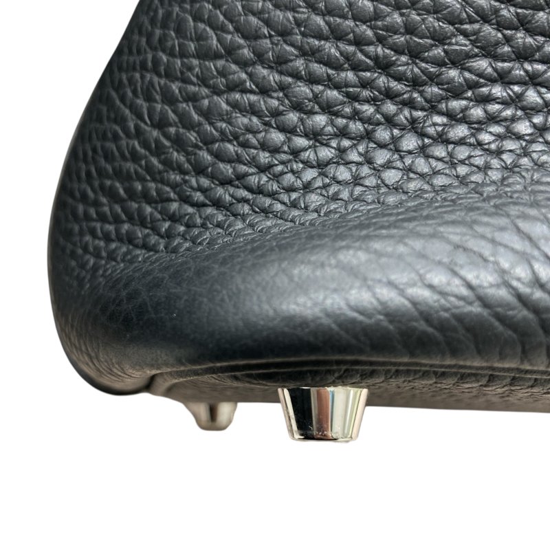 HERMES 愛馬仕 PICOTIN18 手提包 TC皮革 黑色 銀釦-6