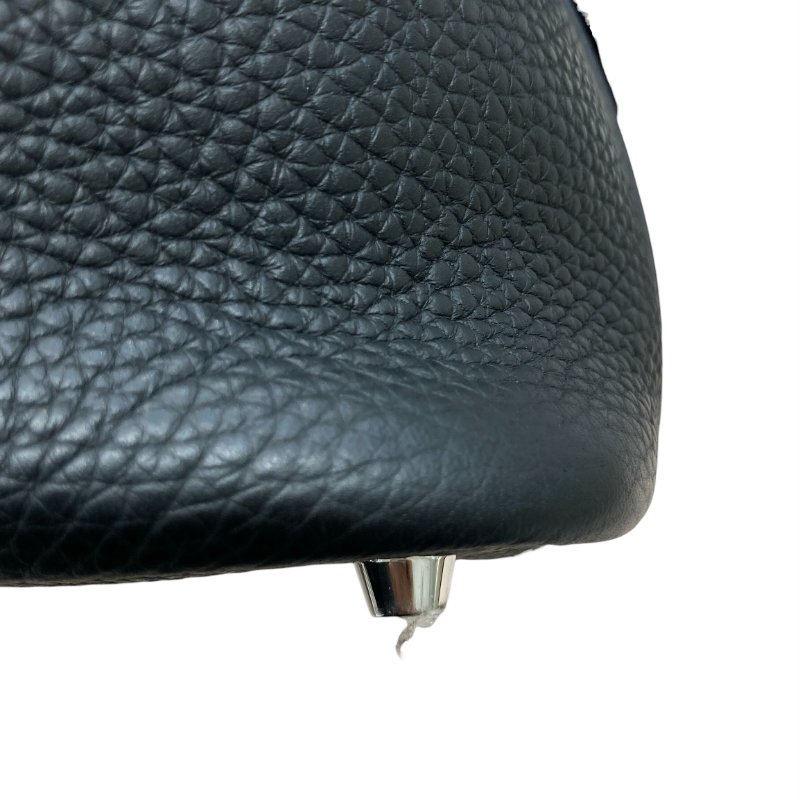 HERMES 愛馬仕 PICOTIN18 手提包 TC皮革 黑色 銀釦-7