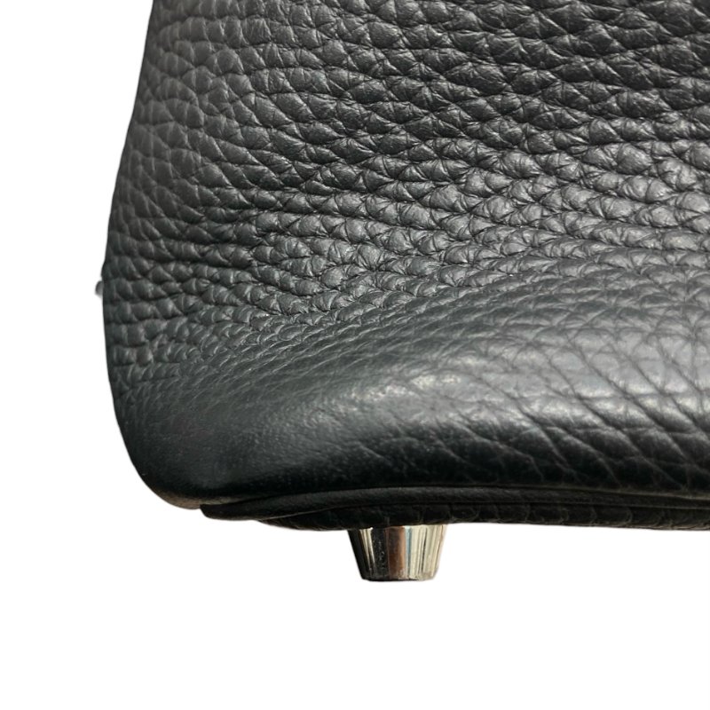 HERMES 愛馬仕 PICOTIN18 手提包 TC皮革 黑色 銀釦-8