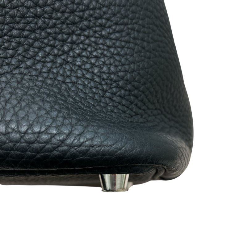 HERMES 愛馬仕 PICOTIN18 手提包 TC皮革 黑色 銀釦-9