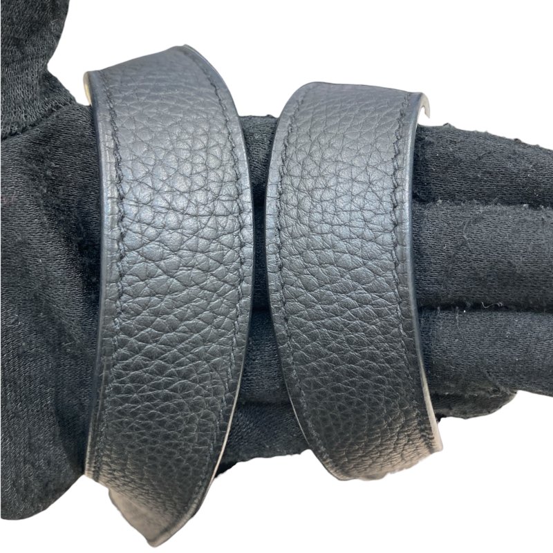 HERMES 愛馬仕 PICOTIN18 手提包 TC皮革 黑色 銀釦-11