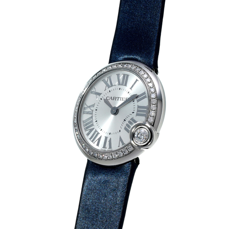 卡地亞 Santos Galbee LM 古董 W4BL0003 銀色女士石英腕錶(二手)- Ginzo-2