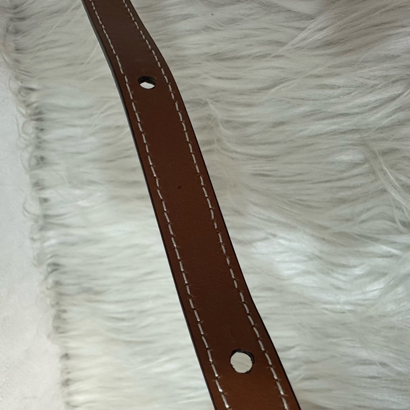 Celine 老花金釦凱旋門迷你斜背包-37