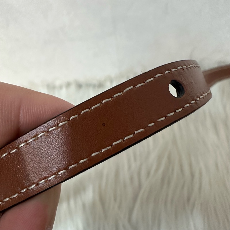 Celine 老花金釦凱旋門迷你斜背包-38