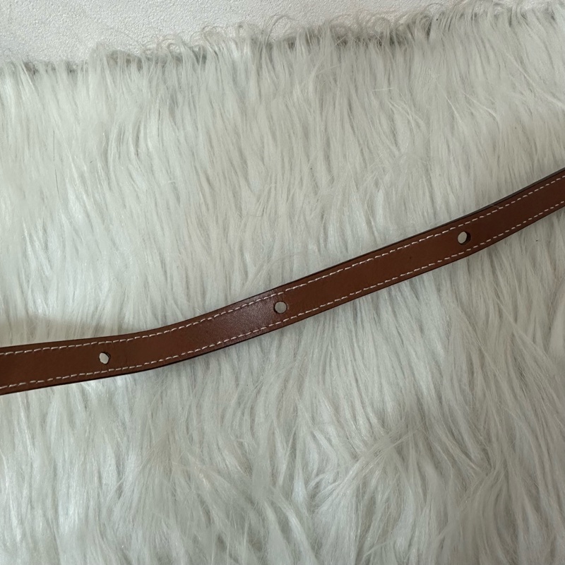 Celine 老花金釦凱旋門迷你斜背包-39