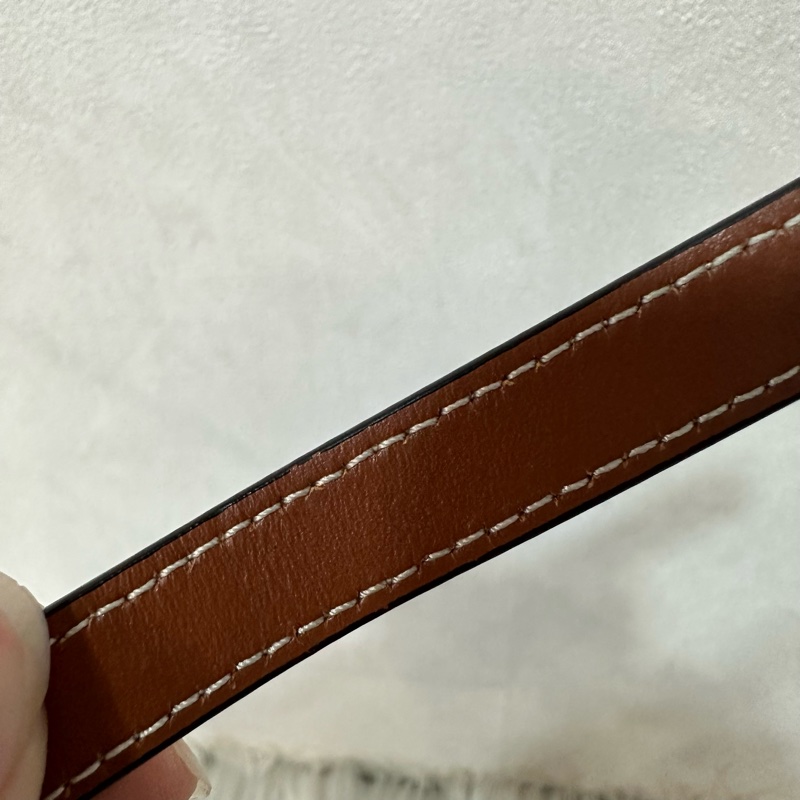 Celine 老花金釦凱旋門迷你斜背包-41