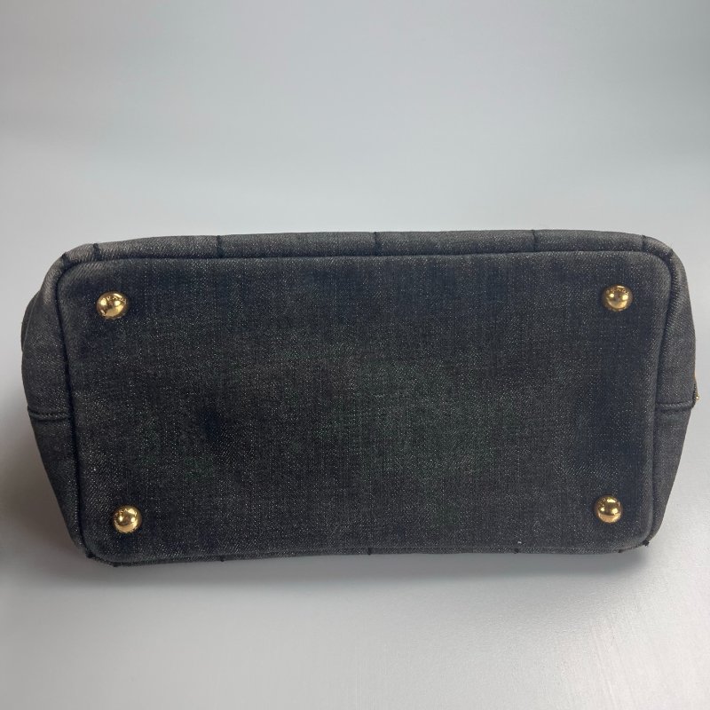 PRADA 1BG439 單寧托特包 MINI-5