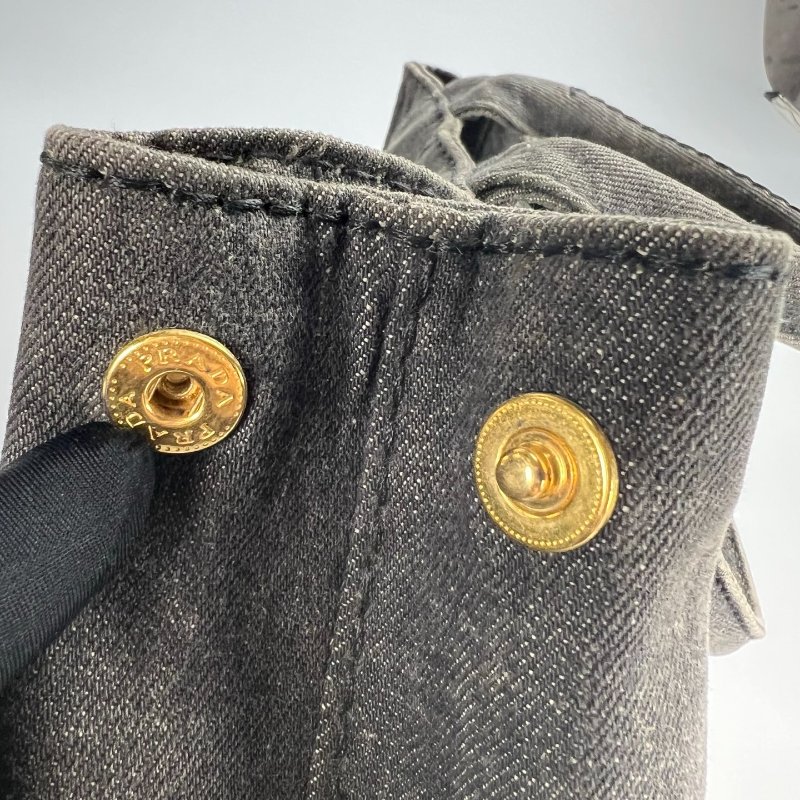 PRADA 1BG439 單寧托特包 MINI-13