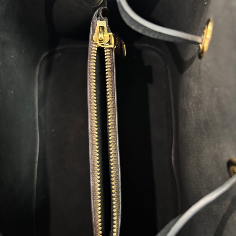 LV 路易威登 NEONOE系列 黑桶中號 牛皮黑色水桶包-8