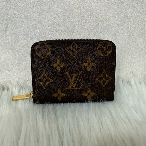LV M60067 原花金釦拉鏈零錢包
