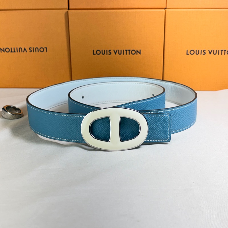 🔥超級經典 Hermès 愛馬仕 豬鼻 雙面用皮帶 腰帶-0