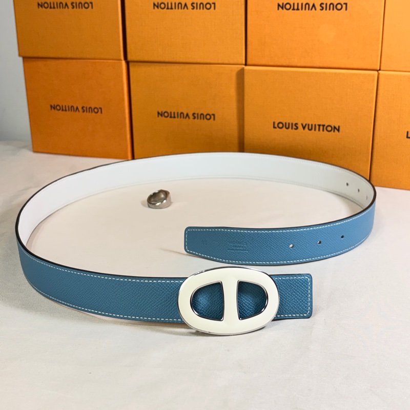 🔥超級經典 Hermès 愛馬仕 豬鼻 雙面用皮帶 腰帶-1