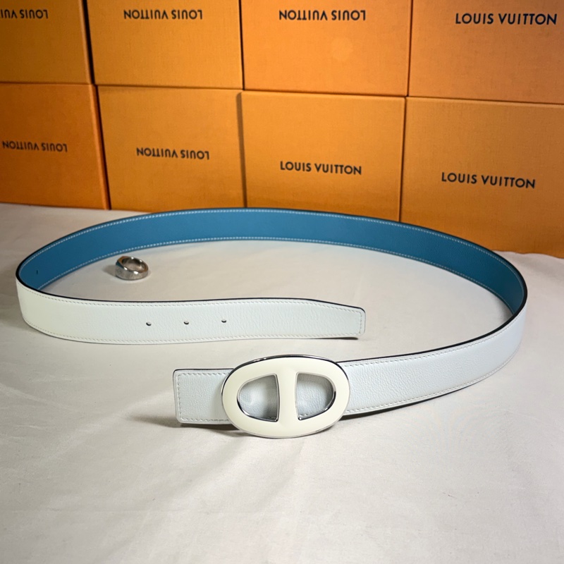 🔥超級經典 Hermès 愛馬仕 豬鼻 雙面用皮帶 腰帶-2