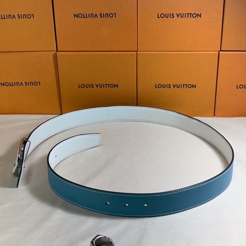 🔥超級經典 Hermès 愛馬仕 豬鼻 雙面用皮帶 腰帶-4