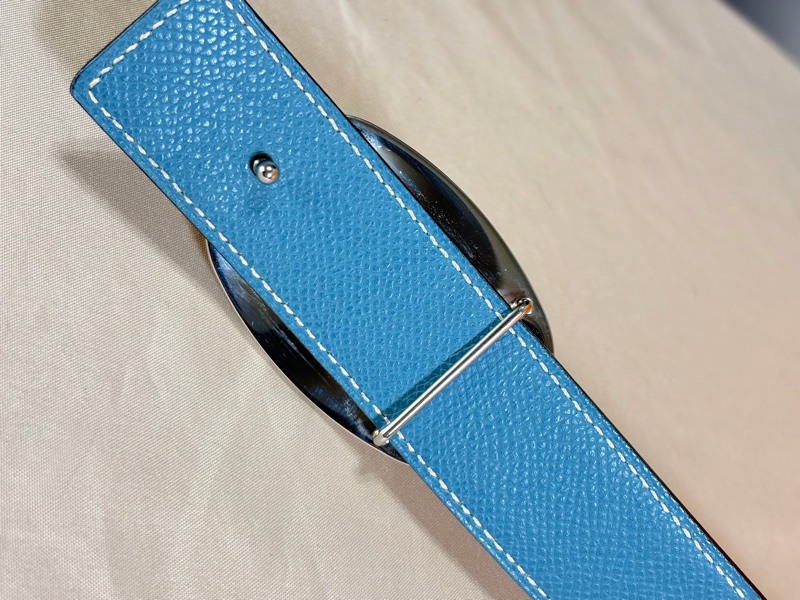 🔥超級經典 Hermès 愛馬仕 豬鼻 雙面用皮帶 腰帶-7