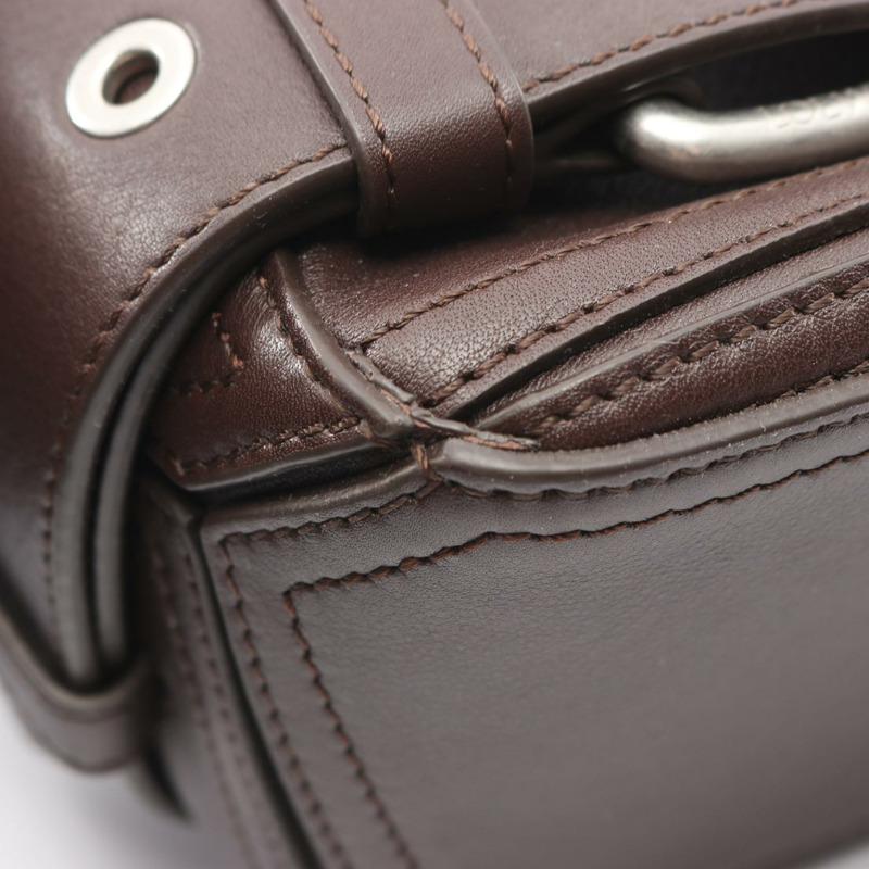 LOEWE Puzzle Biker Bag 小號單肩斜背包 A510S21XC7 皮革 二手-5